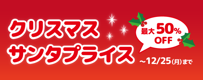 クリスマスプレゼント サンタプライス